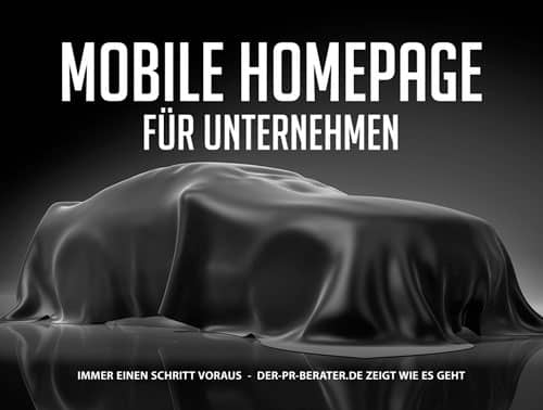 Mobile Homepage für Unternehmen
