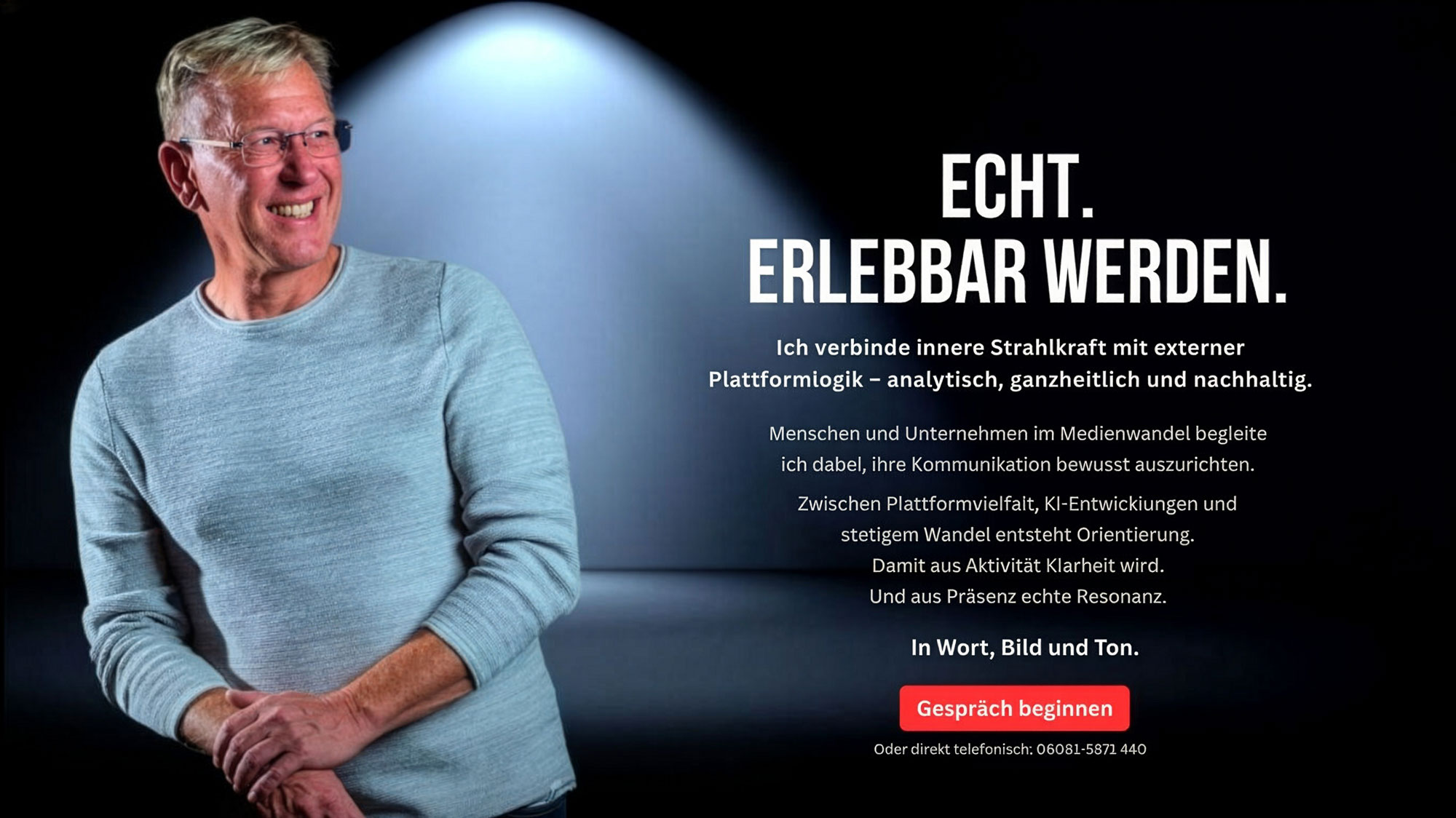 Führung sichtbar machen