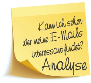 Marketing-Notizzettel: EMail Marketing. Heutige Möglichkeiten der Analyse und Auswertung.